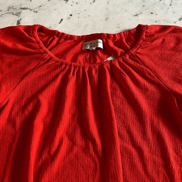 Madewell Texture & Thread Tiered-Sleeve Dress - Picture 4 of 4